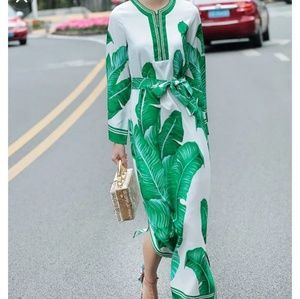 Stylewe Green Shift Elegant Maxi Dress